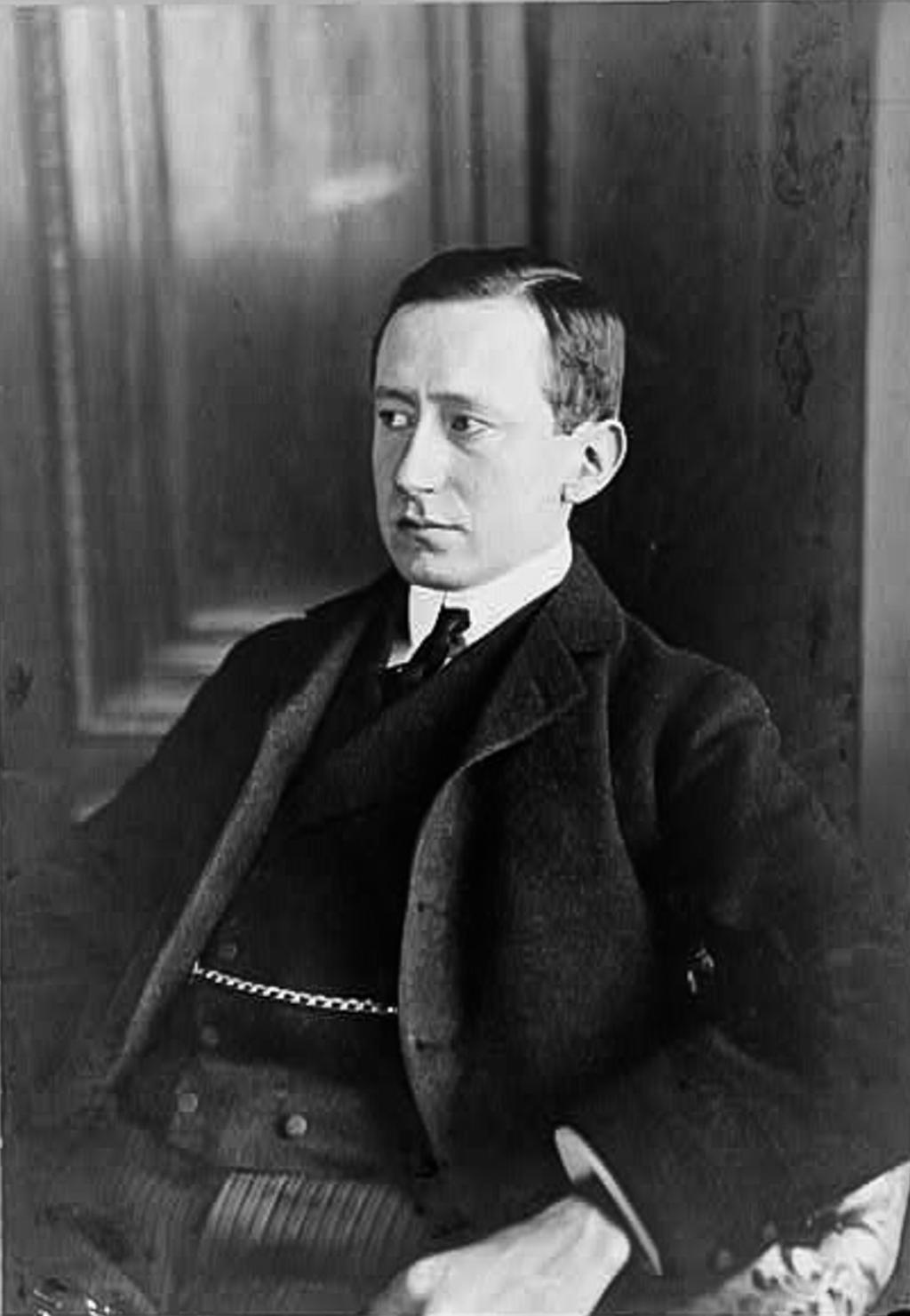 Guglielmo Marconi in 1903