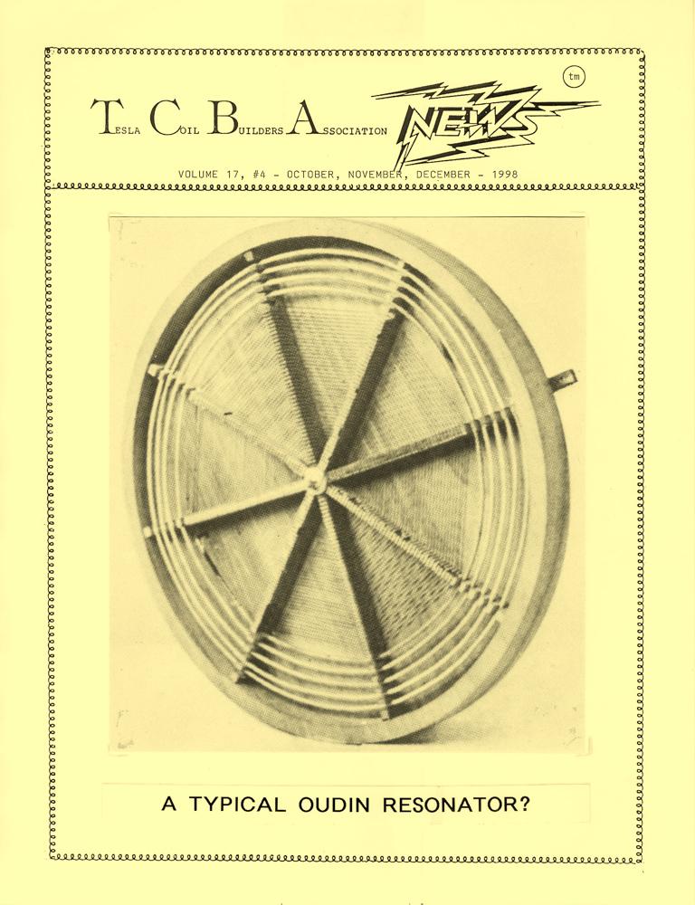 TCBA News Volume 17 - Issue 4 Cover