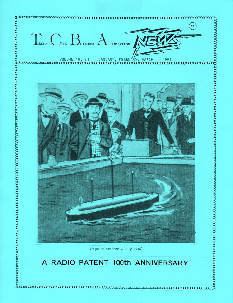 TCBA News Volume 18 - Issue 1 Cover