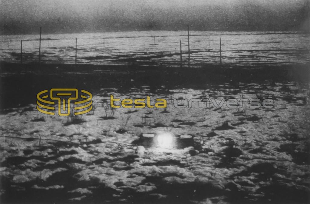 Nikola Tesla wireless power experiment at his Colorado Springs Experimental Station