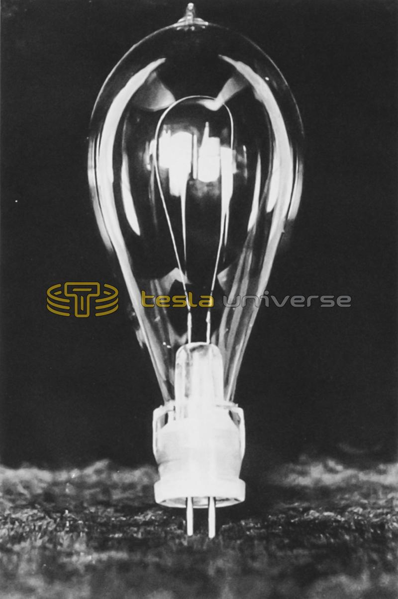 The Westinghouse (Sawyer-Man) "stopper lamp" used at the World's Fair
