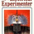 Nikola Tesla's Colorado Springs coil illustration cover of Electrical Experimenter magazine