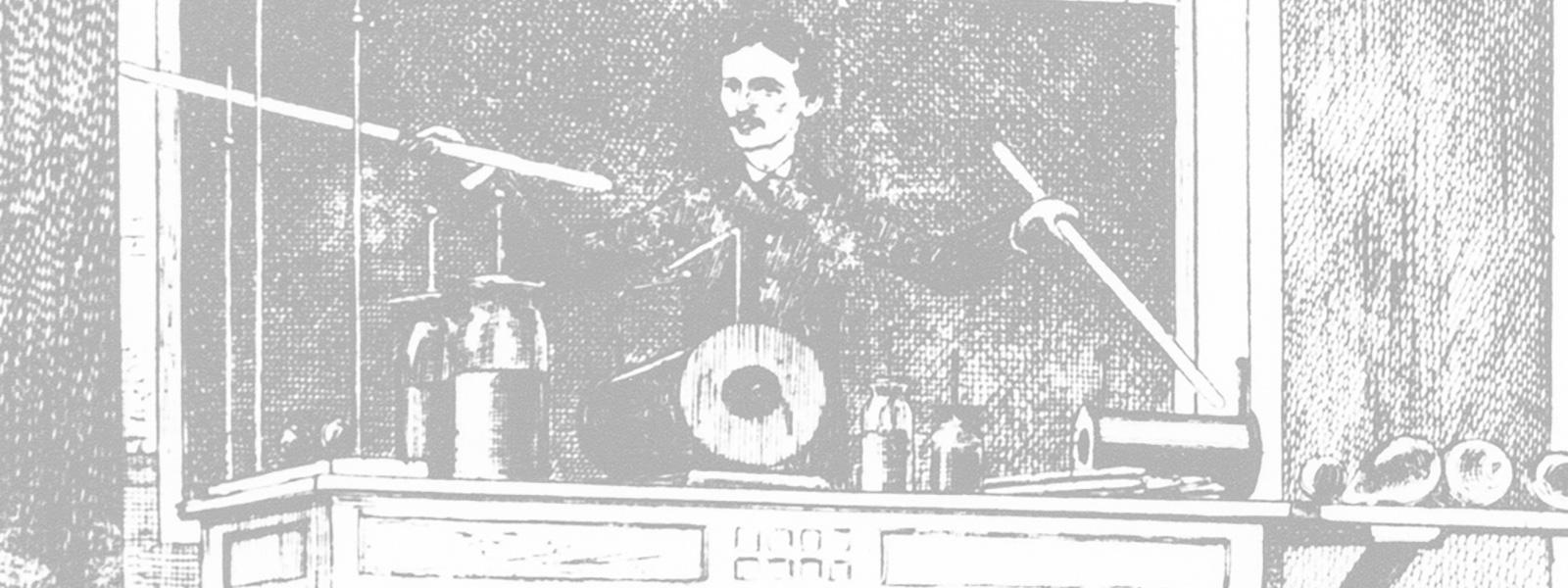 Nikola Tesla Lecturing