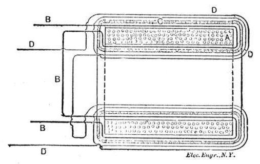 Tesla Constant Current Transformer Diagram 1