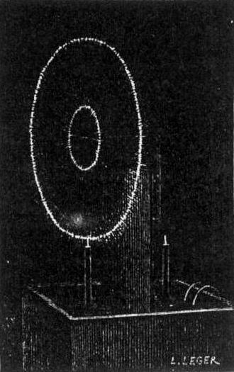 Incandescence of Wires by Molecular Bombardment