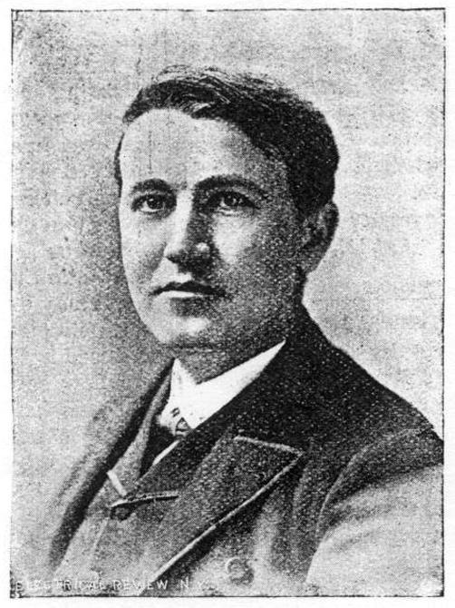Thomas A. Edison portrait from 1892 Scientific American article