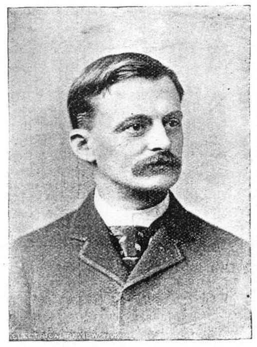 Prof. Elihu Thomson portrait from 1892 Scientific American article