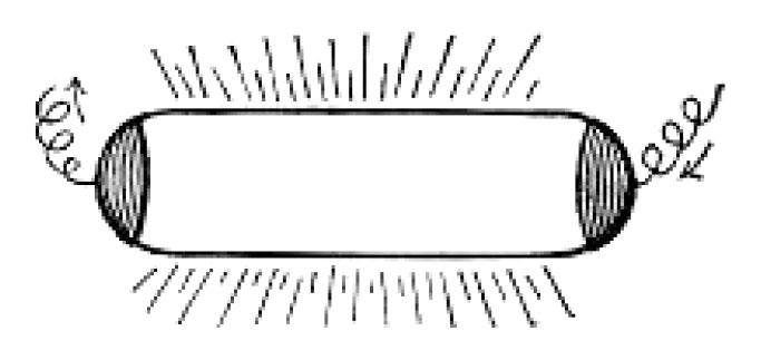 Crookes' 1891 Tube, with Electrodes on the Exterior of the Glass