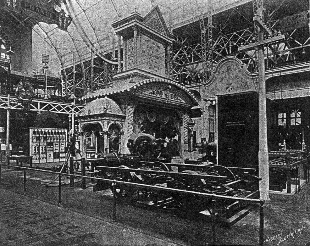 Westinghouse exhibit at the 1893 Worlds Fair