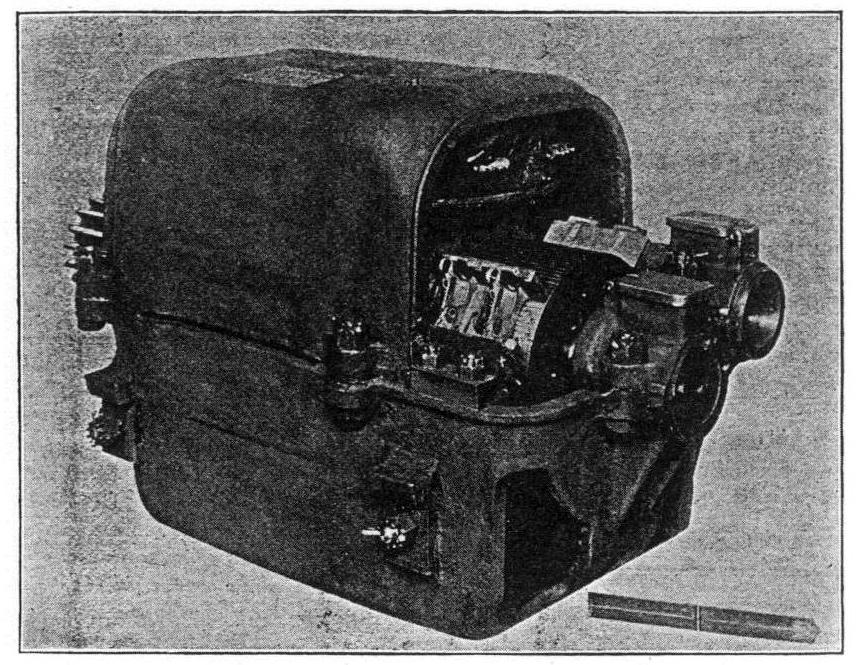 133 HP motor displayed at the 1893 World's Fair