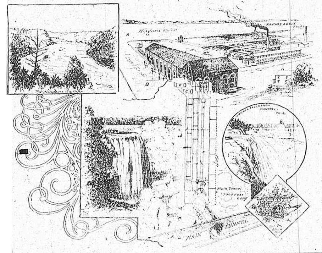 Illustrations of Niagara Falls