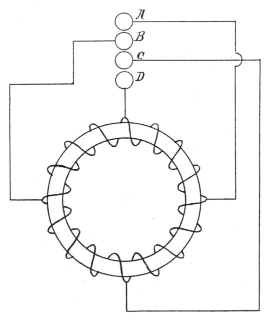 Diagram of Generator Armature Connections