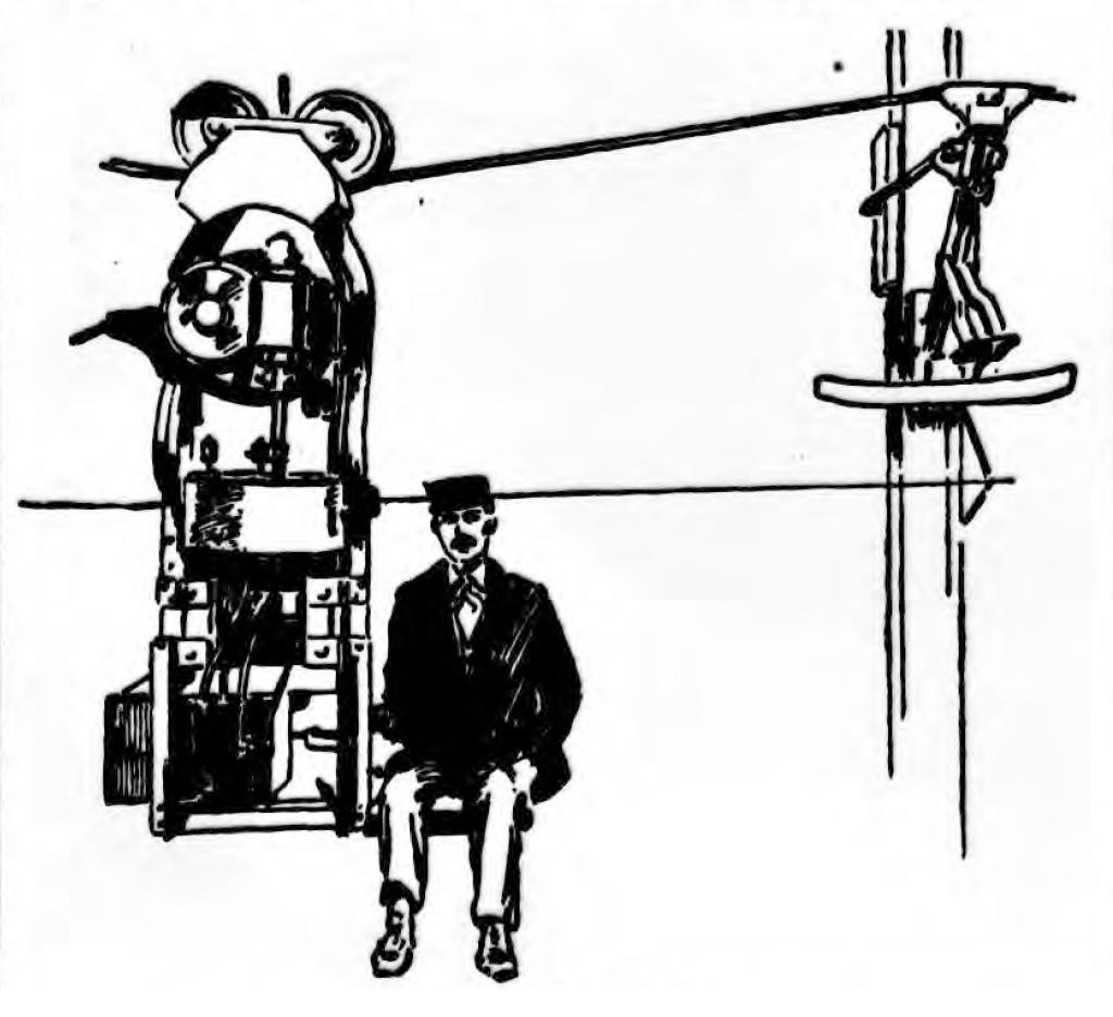 Canal trolley motor
