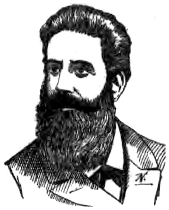Professor Roentgen newspaper illustration from 1897