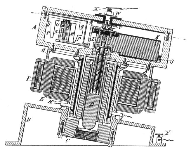 Circuit controller cut-away diagram