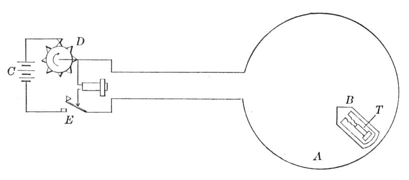 Diagram for wireless telegraphy for ships
