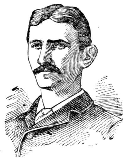 Newspaper sketch of Nikola Tesla from 1901