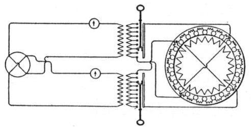 Patent drawing from Lamme patent 609,990