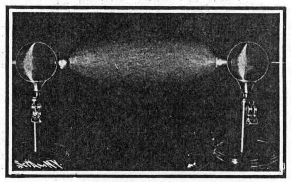 High-frequency streaming discharge