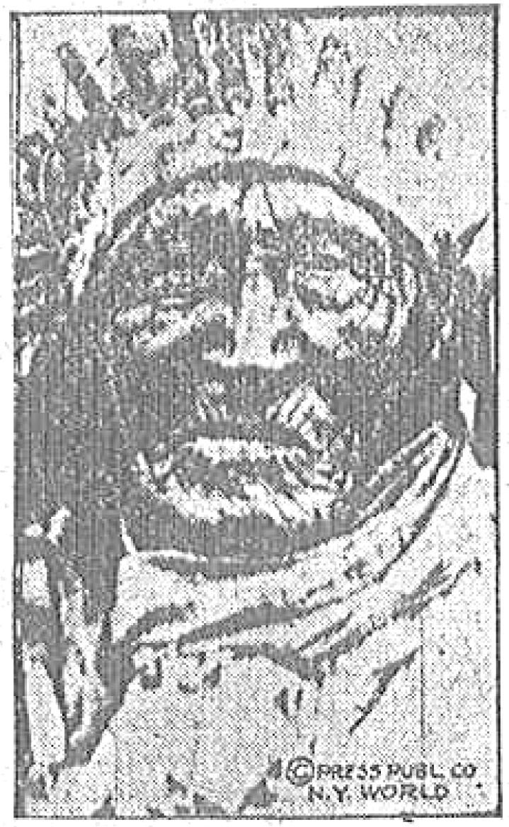 First photo ever transmitted by wire - Indian chief