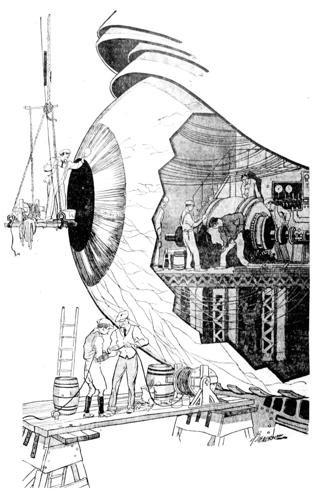 Illustration of Tesla's All-Seeing Eye