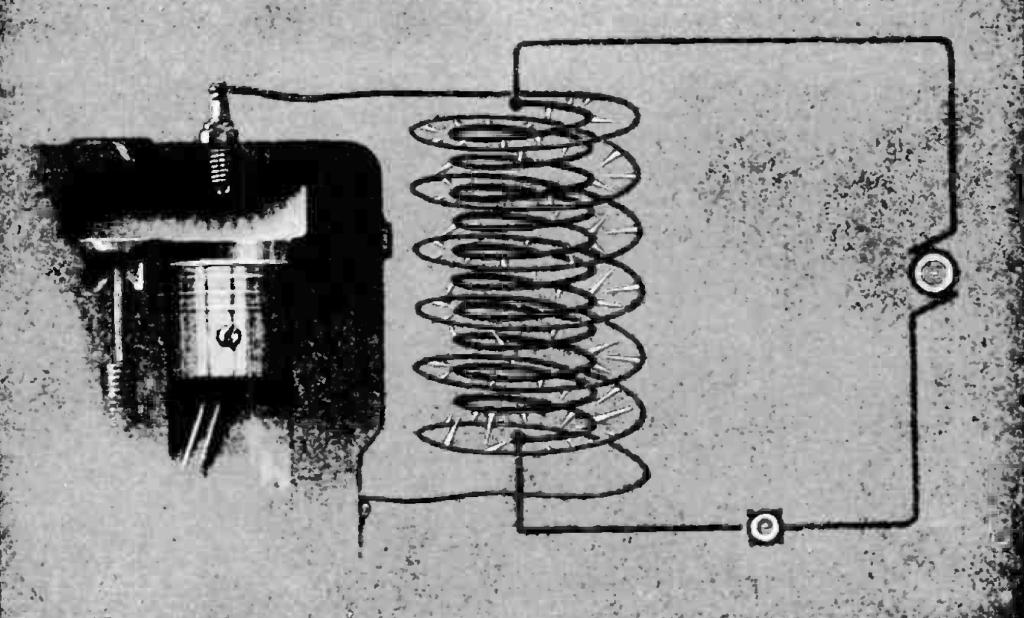 How the Ray Paralyzes Engine Magneto Windings