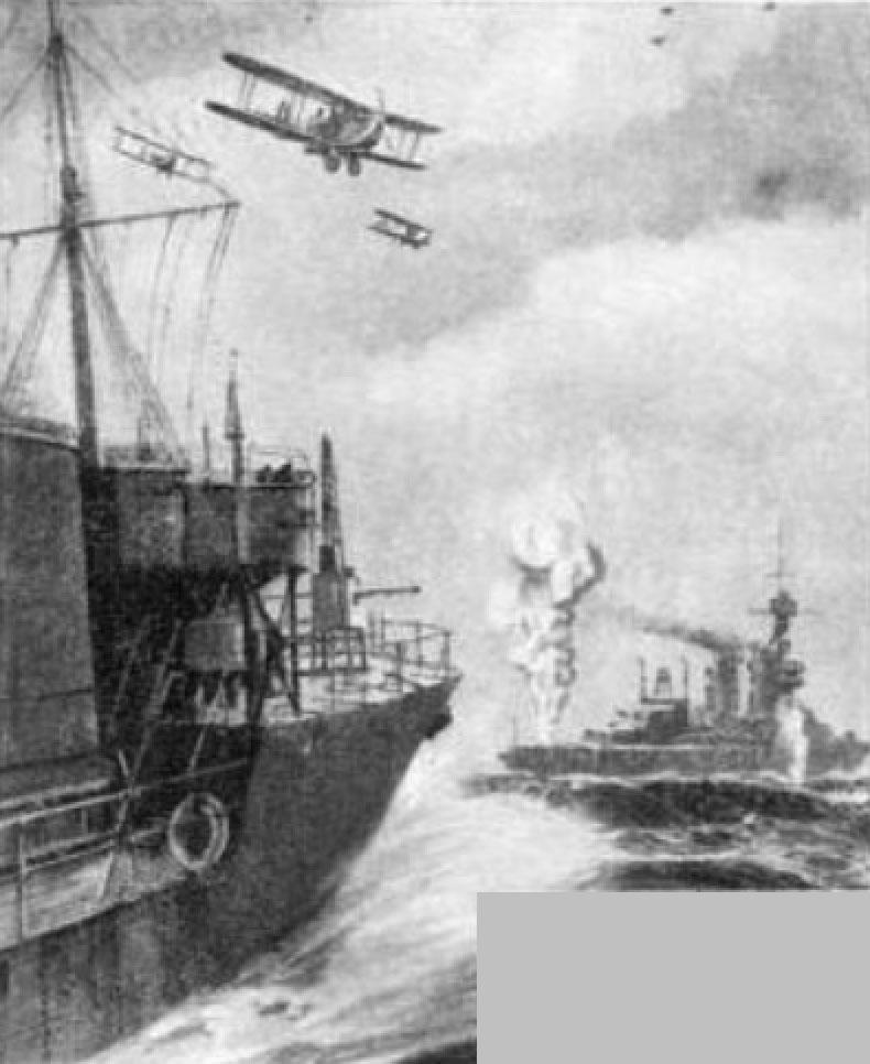 Realizing Tesla's dream — our artist's conception of the crewless warship in action