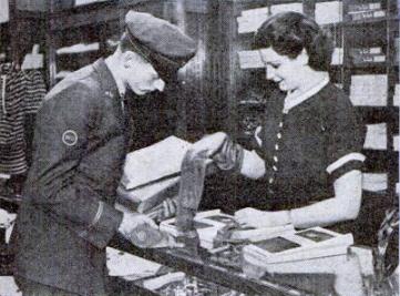 Telegraph boy shopping for clothing