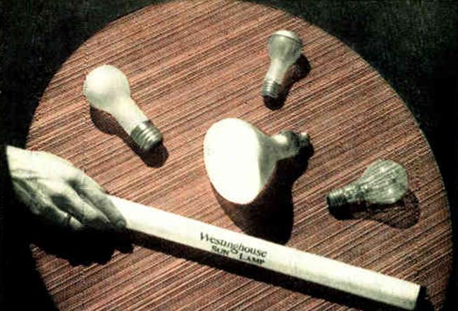 Collection of sun lamps