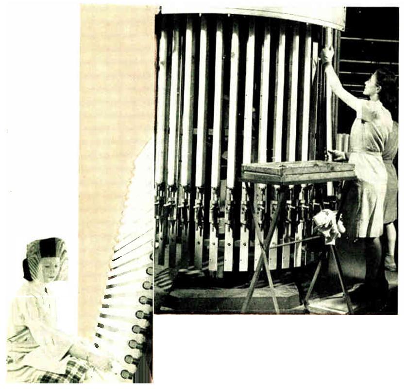 Fluorescent lamp testing and manufacturing