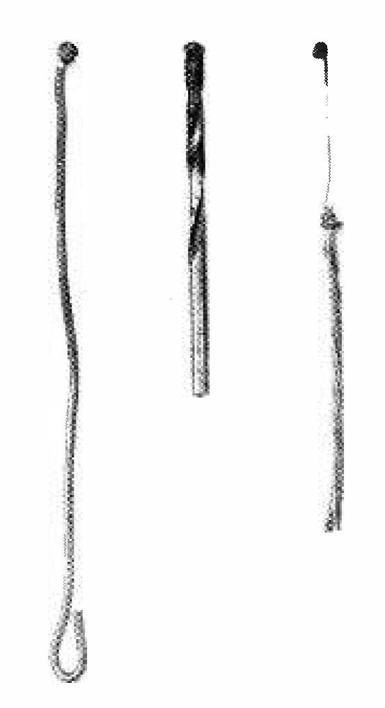 Types of electrodes used with the electronic flame