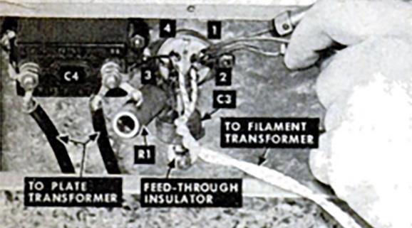 Soldering wiring to components of the vacuum tube Tesla coil