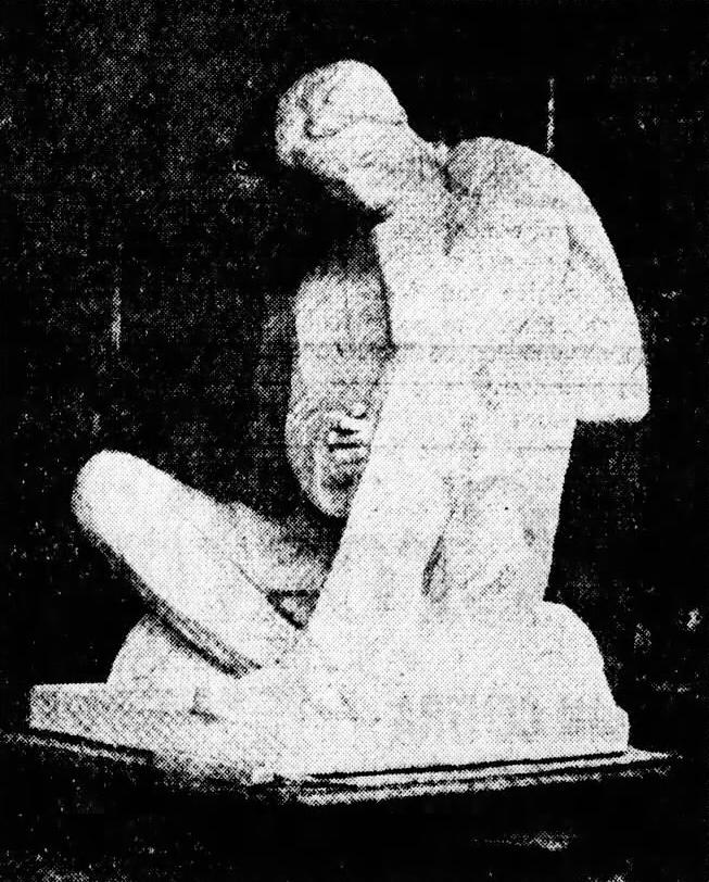 Nikola Tesla statue by Meštrović