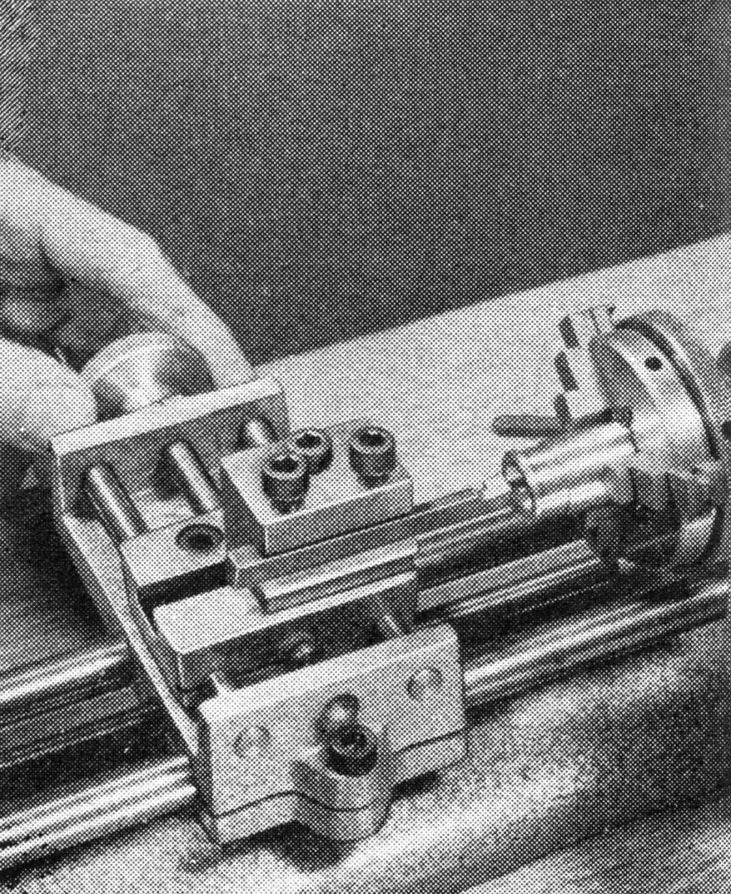 Tesla turbine construction - Machining bearing caps.