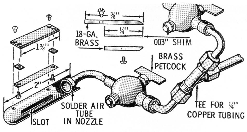 Tesla turbine construction - Nozzle unit.