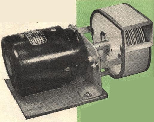 Homemade blower using Tesla turbine