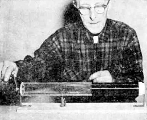 Hand-winding jig from New and Improved Tesla Coil