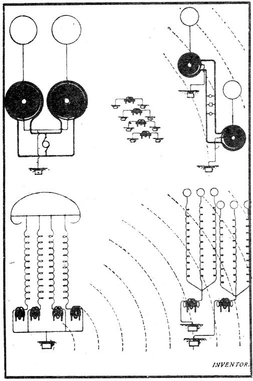 Unpublished drawing for patent radio system