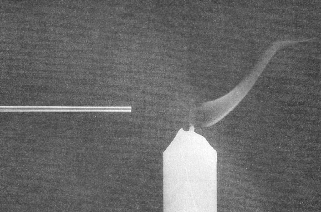 Van de Graaff "Electric Wind" experiment.