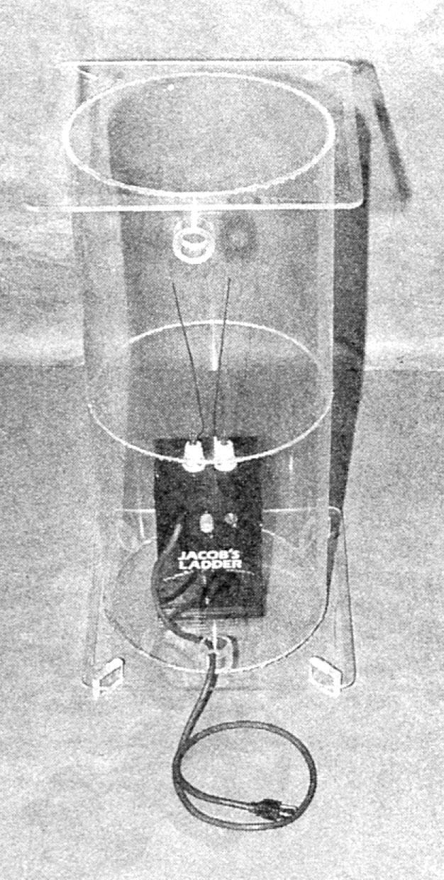 Jacob's Ladder protective enclosure.