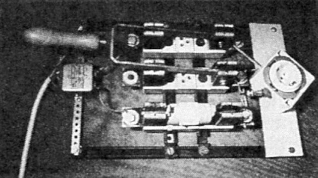 Homemade switch for high-voltage DC.