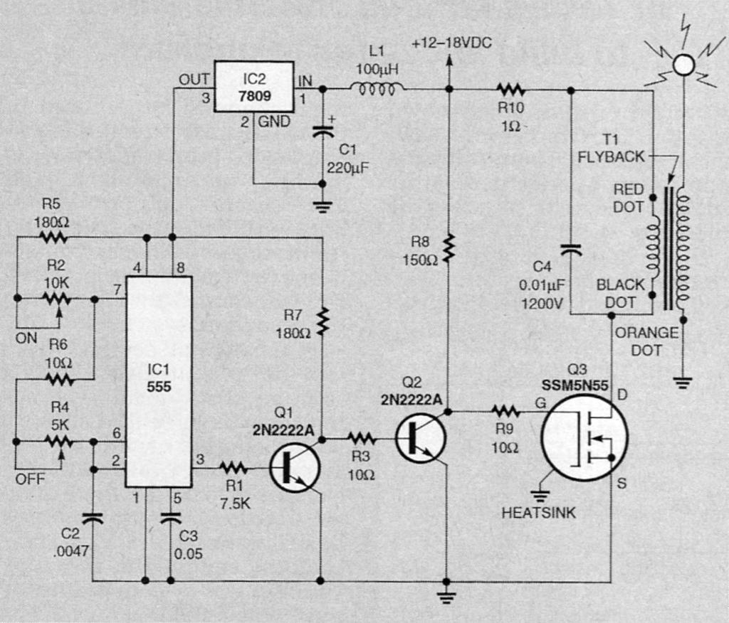 Build a Solid State Tesla Coil - Fig. 2
