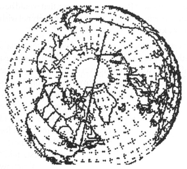 Tunguska path of destruction