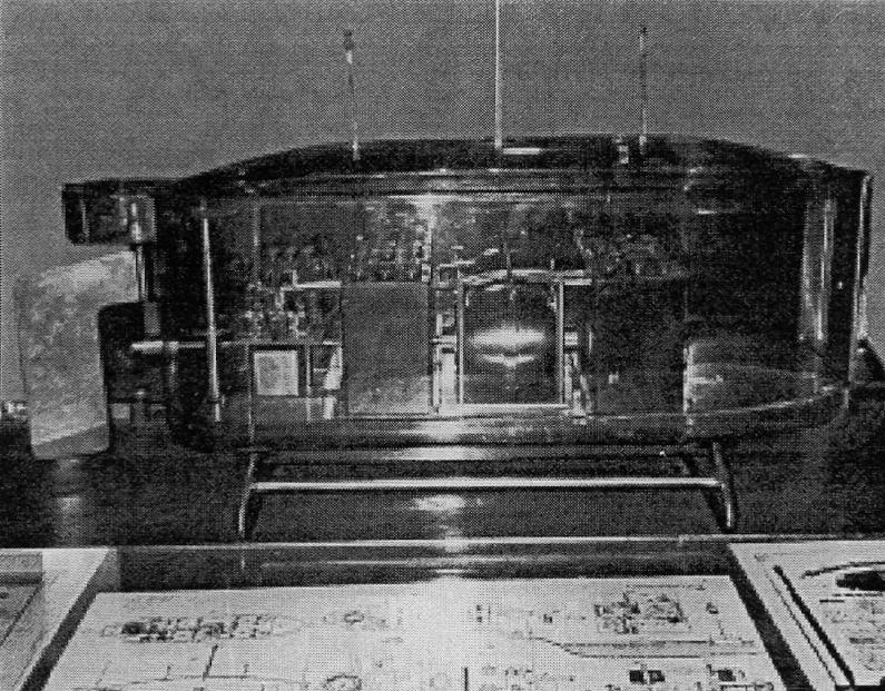 Model of Tesla's Remote Controlled Boat Displayed in the Belgrade Museum
