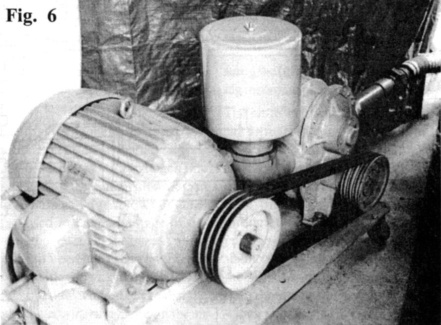 Tesla Induction Motor Powers Positive Displacement Blower of the Tesla Turbine