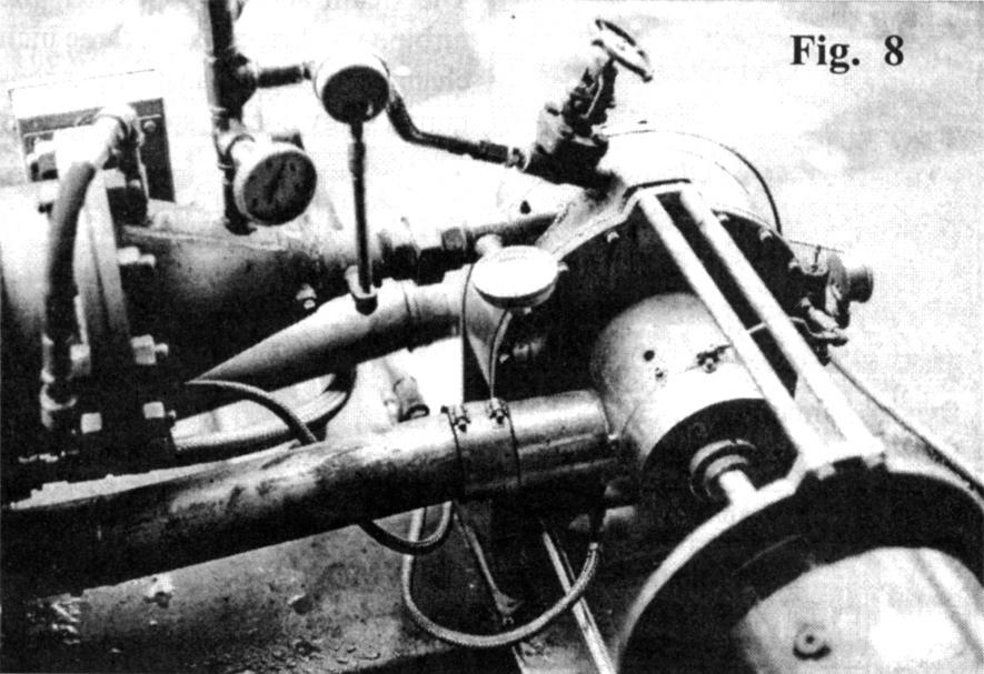 Opposite Side View Includes High and Low Pressure Inputs of Tesla Turbine