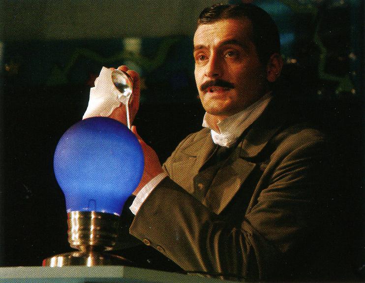 Scene from the play, "Tesla - The Magic Tale of Electricity"