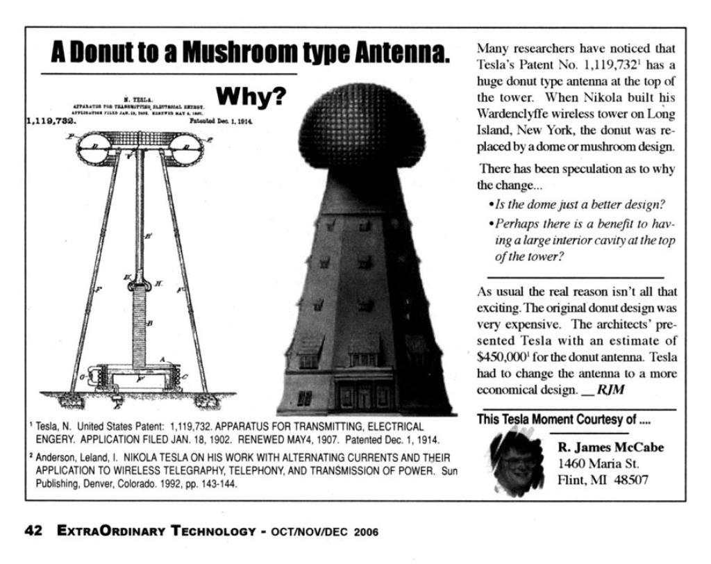 Preview of A Donut to a Mushroom type Antenna - Why? article