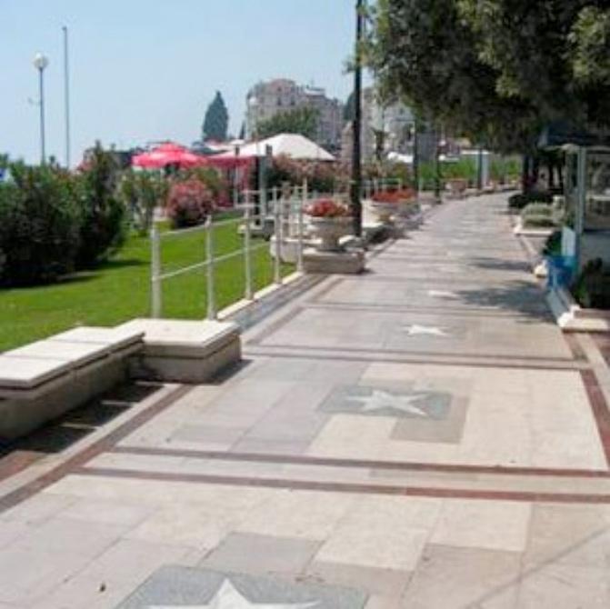 Croatian Walk of Fame featuring Nikola Tesla