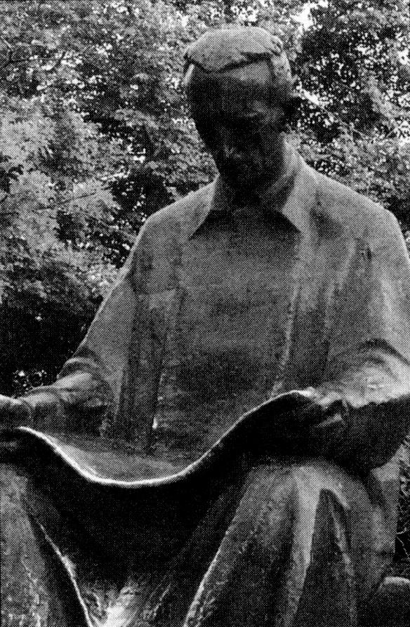 Tesla Statue on Goat Island